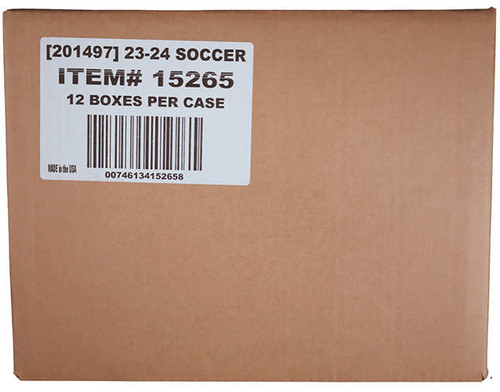 2023/24 Panini Prizm English Premier League Soccer Hobby 12 Box Case