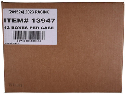 2023 Panini Prizm Racing Hobby 12 Box Case