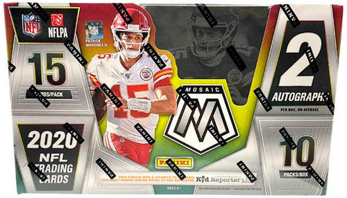 2020 Panini Mosaic Football Hobby Box