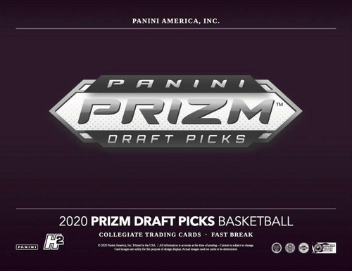 2020/21 Panini Prizm Draft Picks Fast Break Basketball 20 Box Case