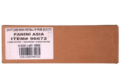 2020 Panini Prizm Football Tmall 20 Box Case