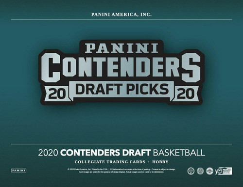 2020/21 Panini Contenders Draft Picks Basketball Hobby 12 Box Case