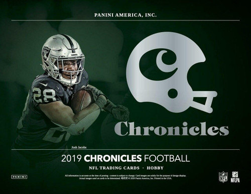 2019 Panini Chronicles Football Hobby 12 Box Case