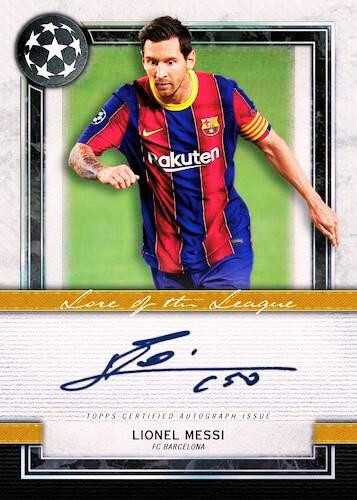 2020/21 Topps Museum Collection UEFA Champions League Soccer Hobby Box