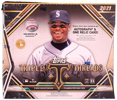 2021 Topps Triple Threads Baseball Hobby Box