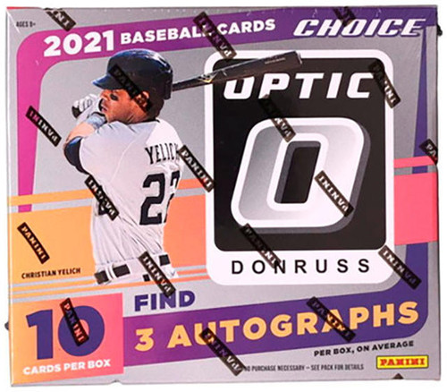 2021 Panini Donruss Optic Baseball Choice Box