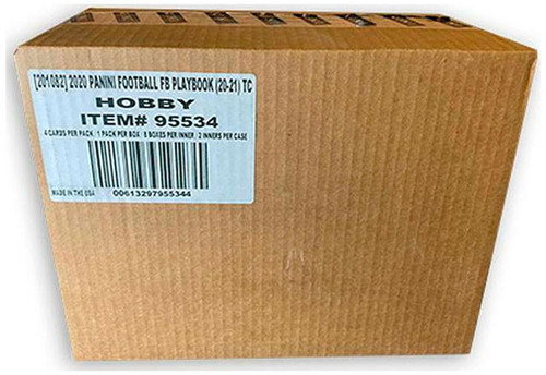 2020 Panini Playbook Football Hobby 16 Box Case