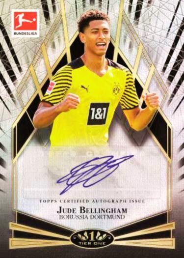 2021 Topps Tier One Bundesliga Soccer Hobby Box