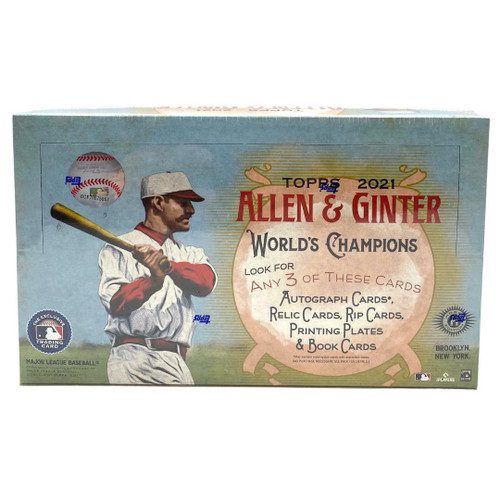 2021 Topps Allen and Ginter Baseball Hobby Box