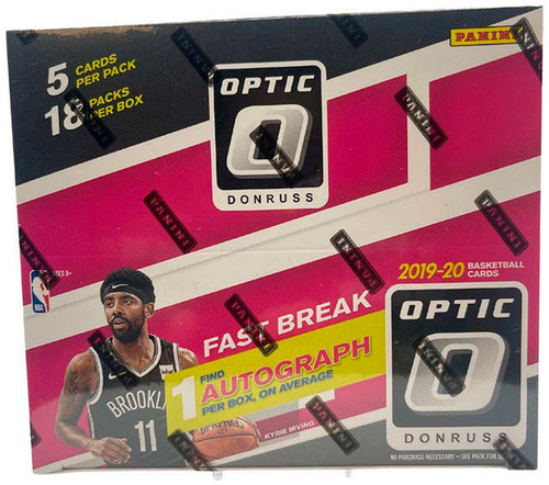 2019/20 Panini Donruss Optic Basketball Fast Break Box