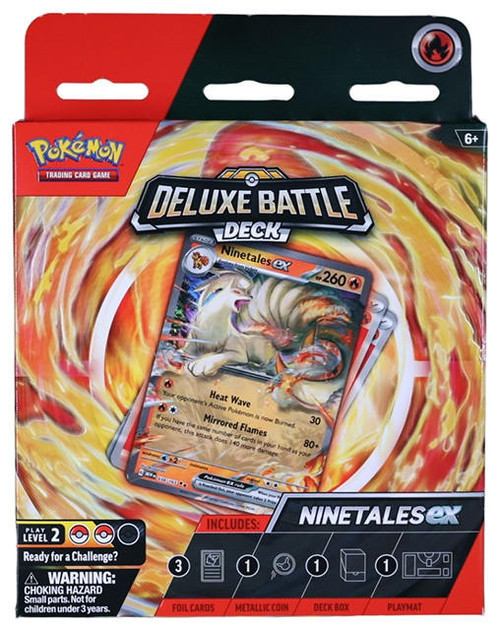 Pokemon TCG Scarlet & Violet Deluxe Battle Decks Box: Zapdos & Ninetales Ex - Sealed Set Of 2