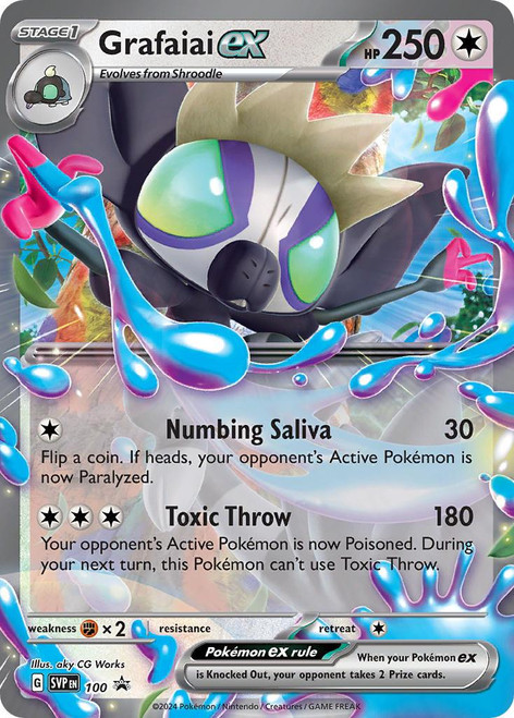 pokemon trading card game grafaiai ex box Pokemon TCG: Grafaiai ex Box — PKMN Store main image 1
