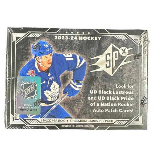 2023/24 Upper Deck SPx Hockey Hobby Box