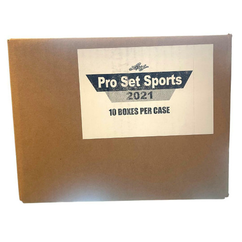 2021 Leaf Pro Set Sports Multi-Sport 10 Box Case