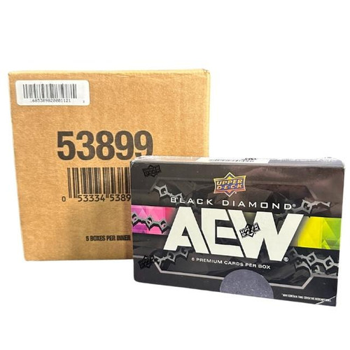2024 Black Diamond AEW Hobby 5 Box Case
