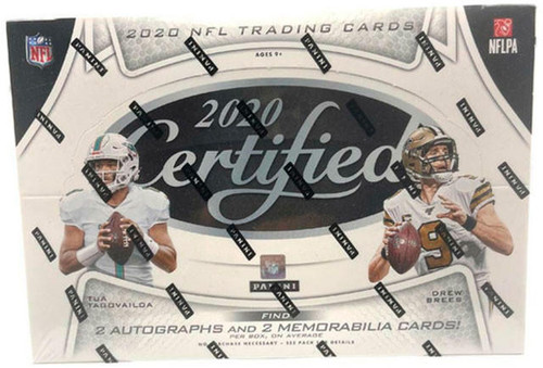 2020 Panini Certified Football Hobby Box
