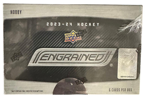2023/24 Upper Deck Engrained Hockey Hobby Box