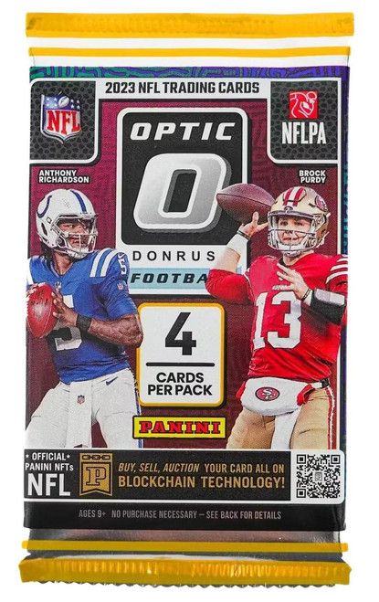 2023 Panini Donruss Optic Football Blaster Pack (Purple Shock)