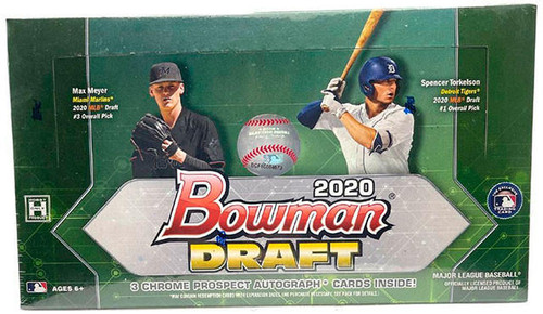 2020 Bowman Draft Baseball Jumbo Box