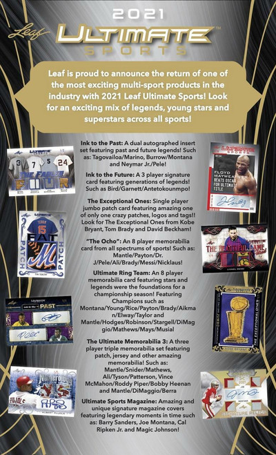 2021 Leaf Ultimate Sports Hobby Box