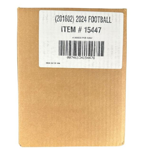 2023 Panini National Treasures Football Hobby 4 Box Case