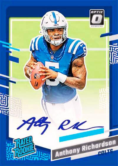 RATED ROOKIE SIGNATURES BLUE