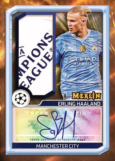2023/24 Topps UEFA Club Competitions Merlin Chrome Soccer 2023/24 Topps UEFA Club Competitions Merlin Chrome Soccer