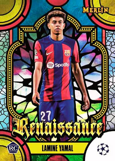 2023/24 Topps UEFA Club Competitions Merlin Chrome Soccer Hobby 12