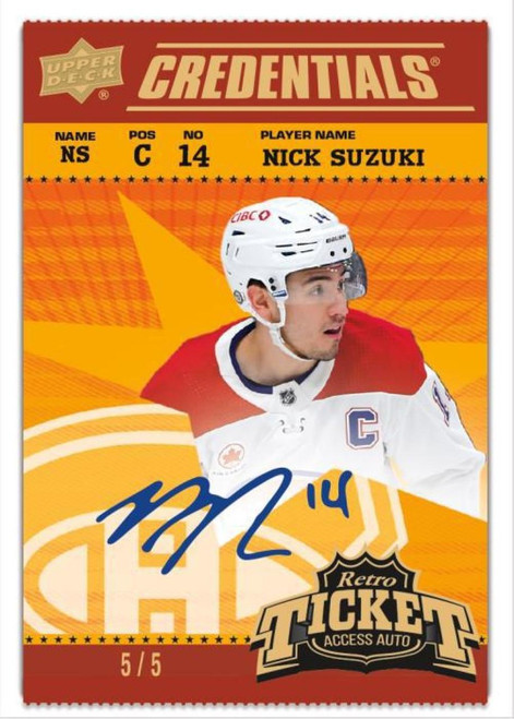 2024/25 Upper Deck Credentials Hockey Hobby 10 Box Case