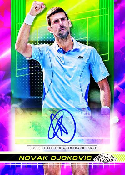 2024 Topps Chrome Tennis Sapphire Edition Box