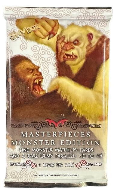 2024 Upper Deck SkyBox Masterpieces Monster Edition Hobby Pack