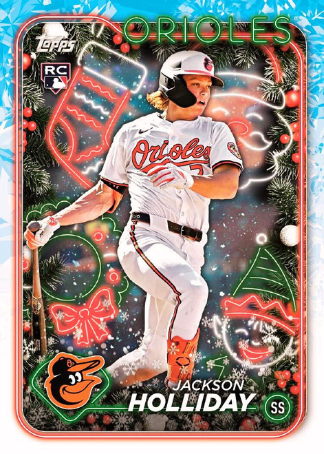 2024 Topps Holiday Baseball Tin