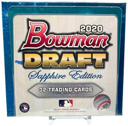 2020 Bowman Draft Baseball Sapphire Edition Box