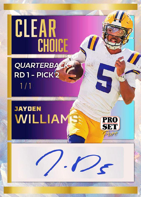 2024 Leaf Pro Set Pure Football Hobby Box