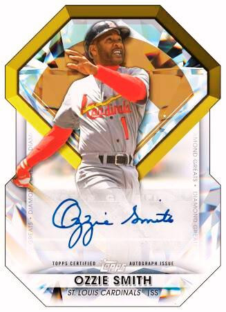 Diamond Greats Die Cuts Autograph