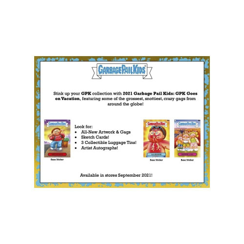 2021 Topps Garbage Pail Kids GPK Goes on Vacation 40 Box Case