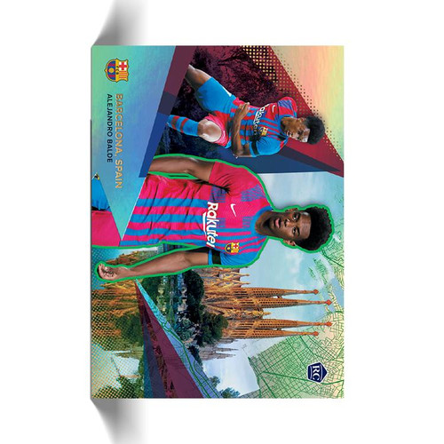 2021/22 Topps FC Barcelona Soccer Official Team Set Hanger Box