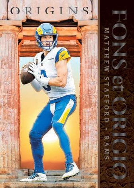 PANINI NFLカード ORIGINS MATTHEW STAFFORD DETROIT LIONS 5/5 #24 送料無料 中古 IT1 PANINI NFLカード ORIGINS MATTHEW STAFFORD DETROIT LIONS 5/5