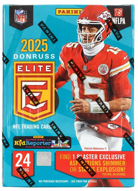 2025 Panini Donruss Elite Football Blaster Box