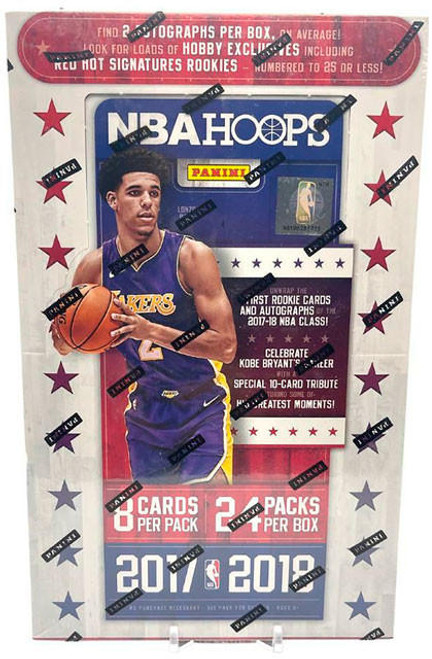 2017/18 Panini NBA Hoops Basketball Hobby Box