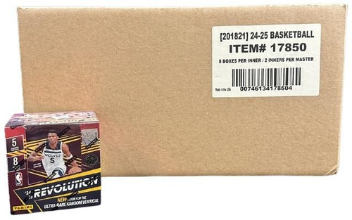 2024/25 Panini Revolution Basketball Hobby 16 Box Case