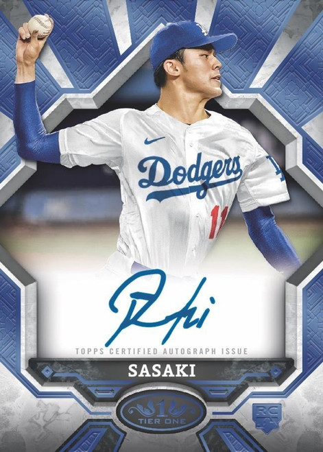 2025 Topps Tier One Baseball Hobby 12 Box Case
