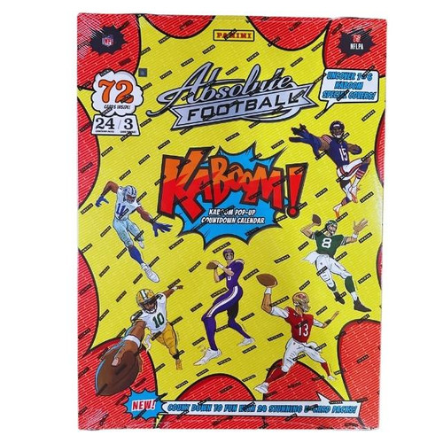 2024 Panini Absolute Football KABOOM! Countdown Calendar 8 Box Case
