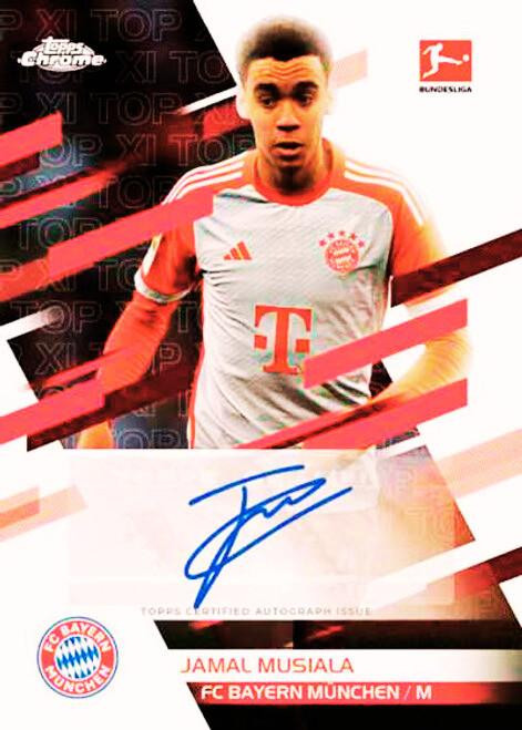 2023/24 Topps Chrome Bundesliga Soccer Blaster Box