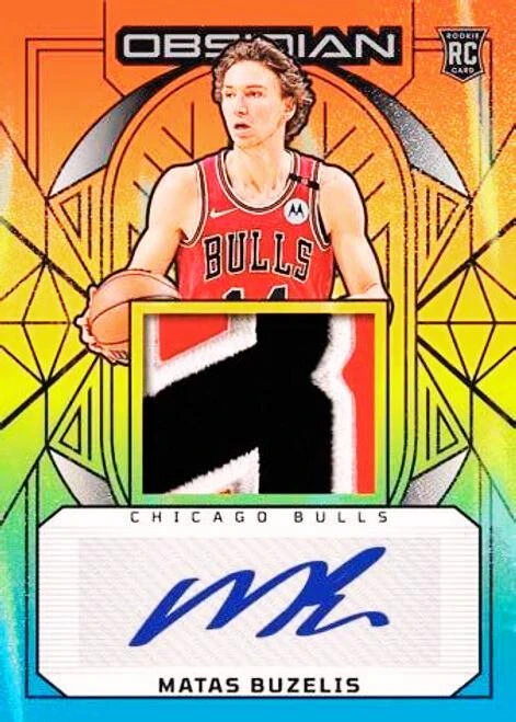 Rookie Jersey Autographs Electric Etch Hot Springs
