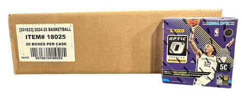 2024/25 Panini Donruss Optic Basketball Hobby Mega 20 Box Case (Green & Red Seismic)