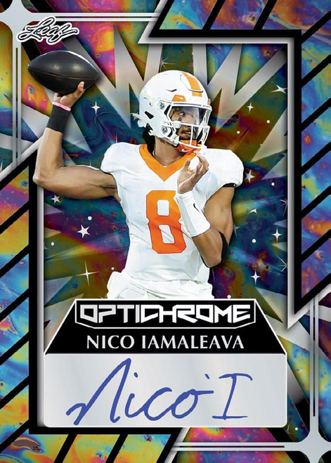 2024 Leaf Eclectic Football Jumbo 8 Box Case