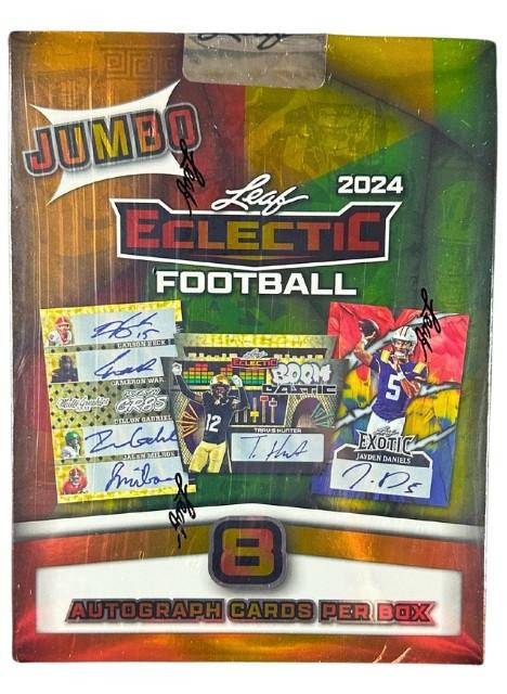 f(x) Electric Shockトレカ DIMENSION4 他3点セット 2024 Leaf Eclectic Football Jumbo Box