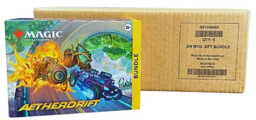 Magic the Gathering Aetherdrift Bundle 6 Box Case