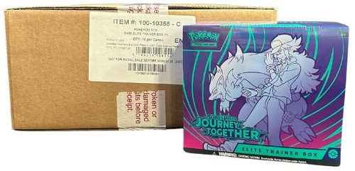 Pokemon Scarlet & Violet Journey Together Elite Trainer 10 Box Case